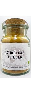 Kurkuma gemahlen Bio im Korkenglas