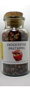 Früchtetee Bratapfel im Korkenglas